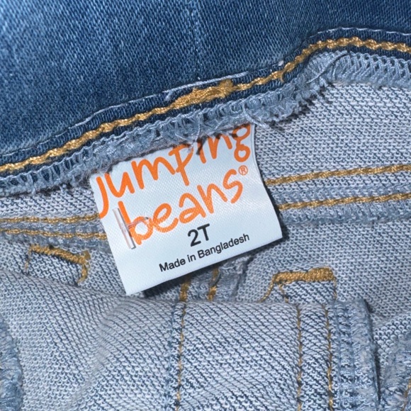 Jumping Beans Kids Flared Blue Jeans - Picture 2 of 4